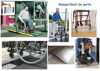 rampe et passage de seuil