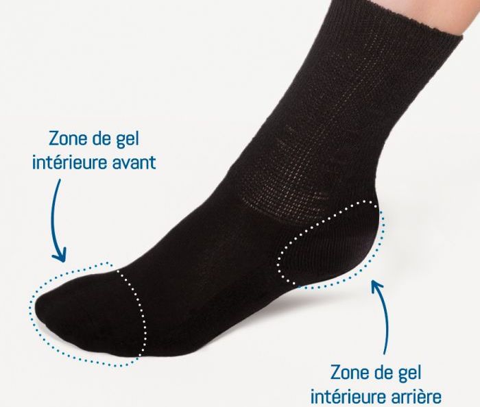 chaussette de prévention pied diabétique